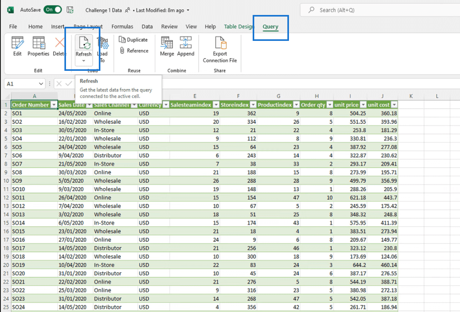 使用 Power Automate Desktop 在 Sharepoint 中刷新 Excel 文件