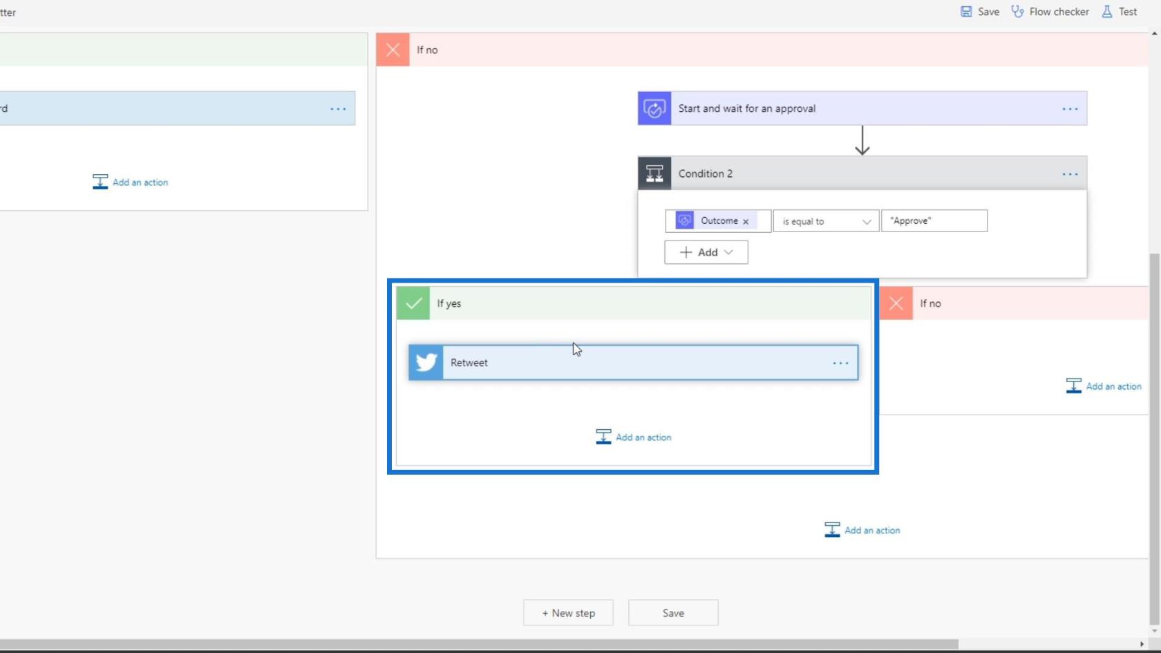 Configuração e teste do fluxo de trabalho de aprovação no Power Automate