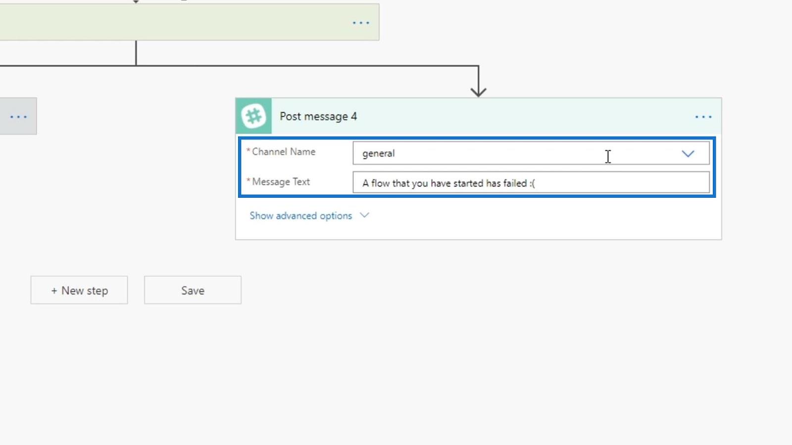 Gestion des erreurs dans Power Automate via le branchement parallèle