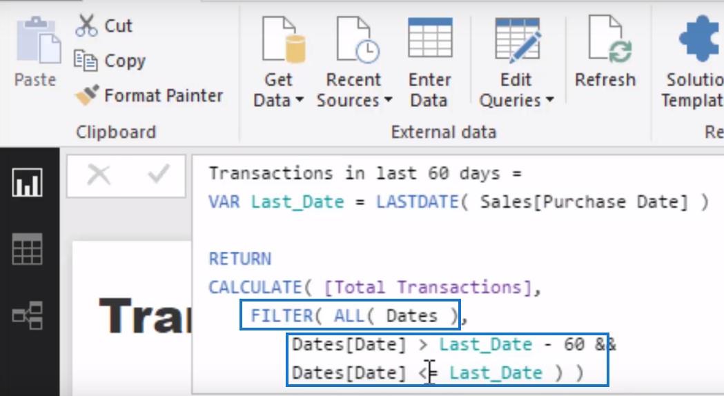 Time Intelligence dans LuckyTemplates : comment calculer le nombre de transactions effectuées au cours des N derniers jours