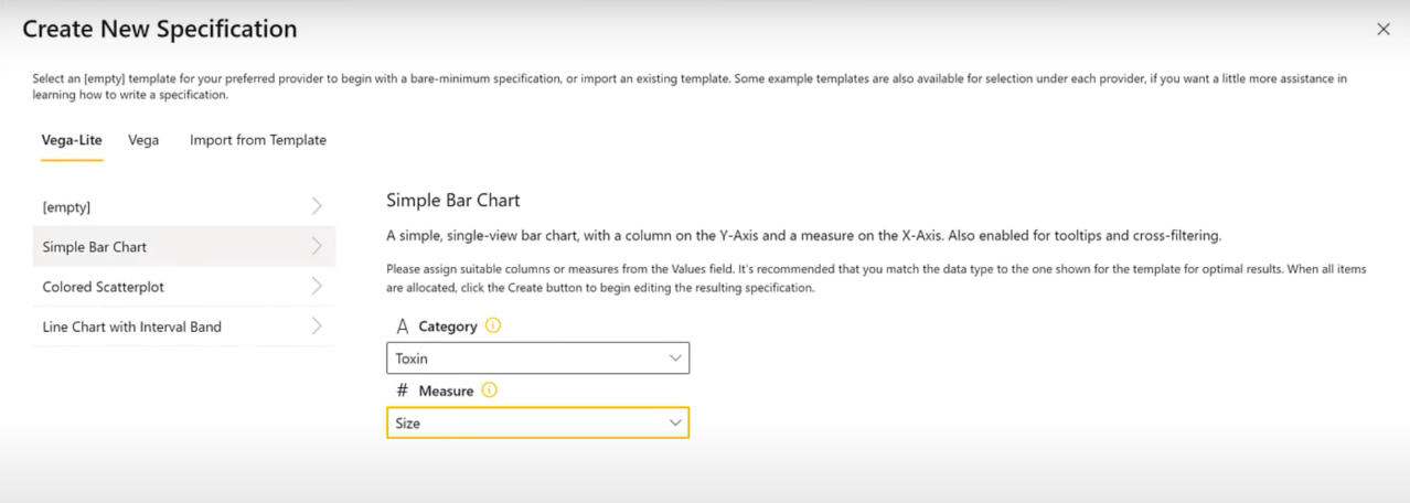 Tutoriel Vega-Lite : Explorer le visuel personnalisé Deneb dans LuckyTemplates