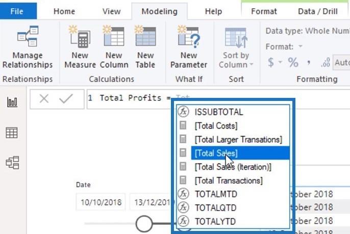 LuckyTemplates 中的 DAX 度量使用度量分支