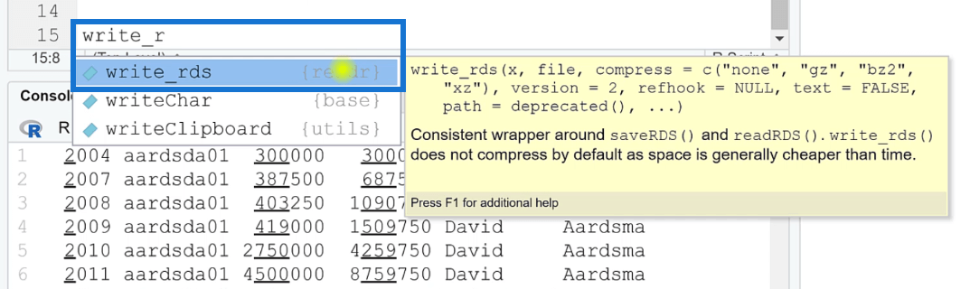 So speichern und laden Sie eine RDS-Datei in R