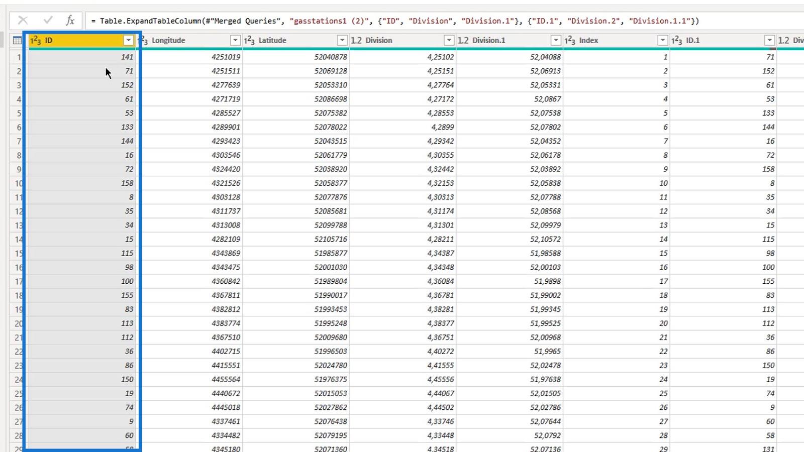 Visual do mapa de ícones do LuckyTemplates: strings WKT