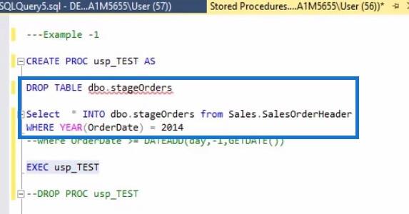 Procédures stockées en SQL |  Un aperçu