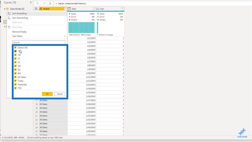 LuckyTemplates 中使用周期表的動態日期切片器