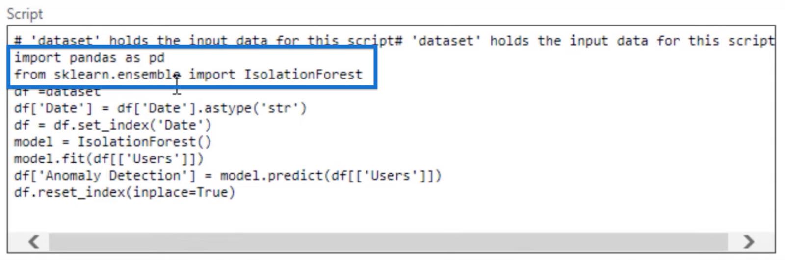 Algorithme de forêt d'isolement pour la détection de valeurs aberrantes en Python