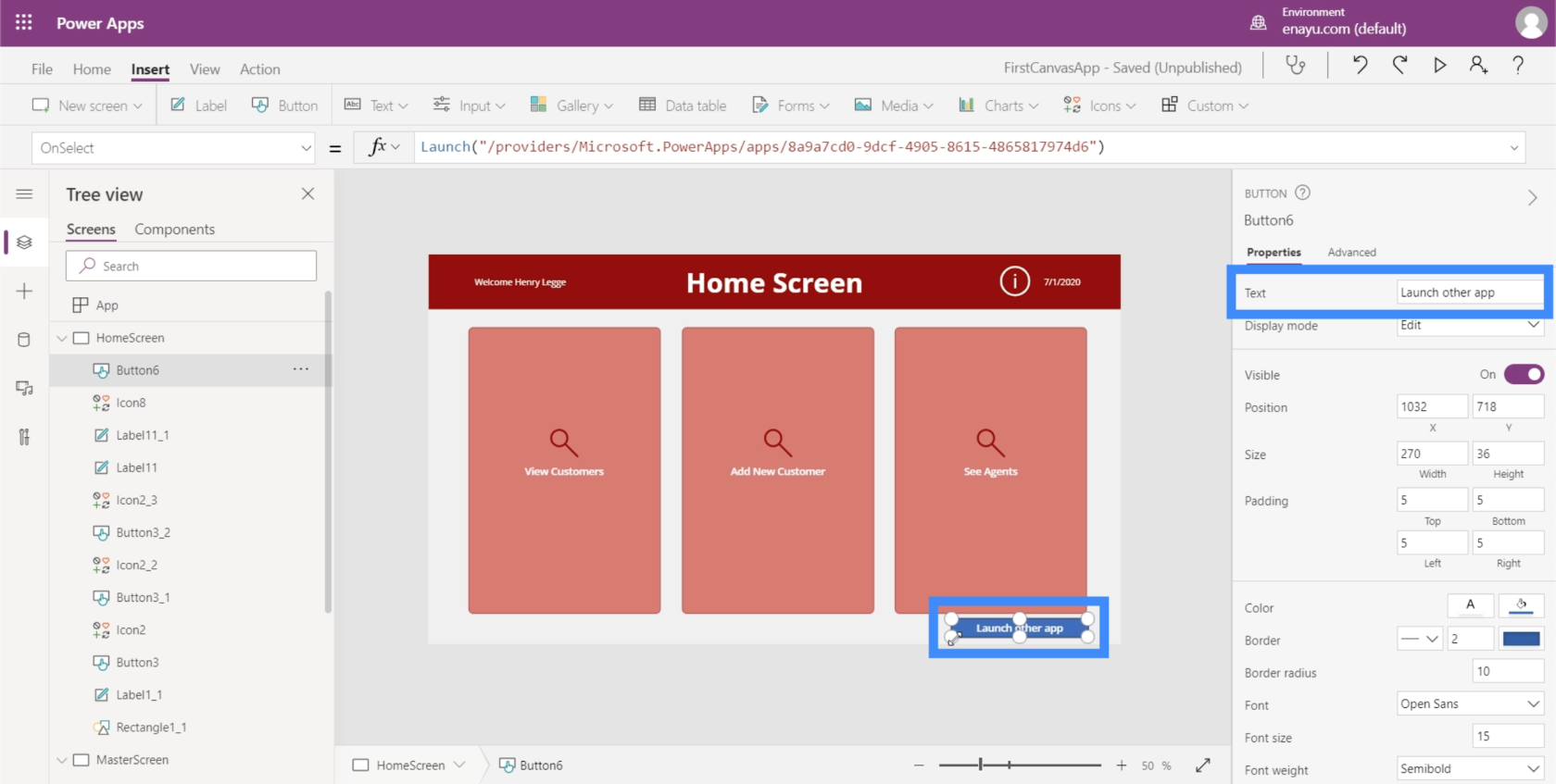 PowerApps 啟動功能：如何從您的應用啟動其他服務