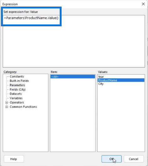 Utiliser des paramètres en cascade pour filtrer les données dans le générateur de rapports LuckyTemplates