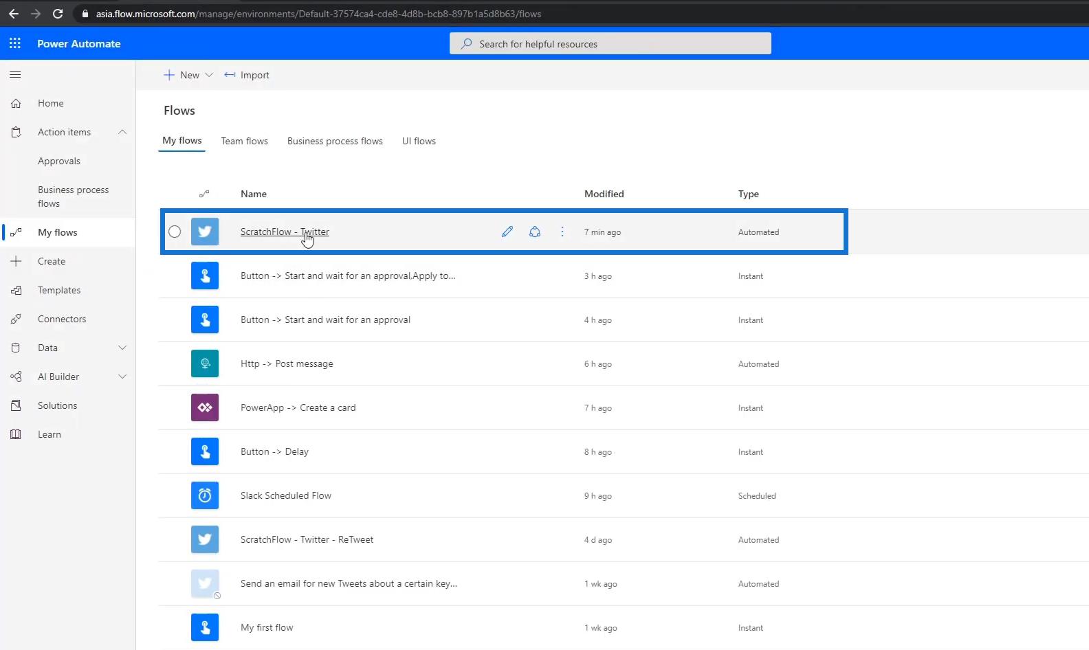 Walkthrough Dokumentasi Kuasa Automate