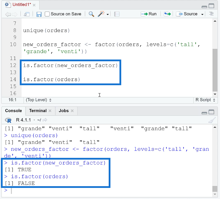 Niveaux de facteurs dans R : utilisation de variables catégorielles et ordinales