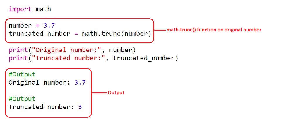 Python에서 플로트 자르기: 예제로 설명