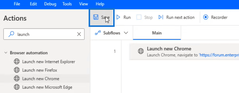 Microsoft Power Automate Desktop: Cum să lansați automat un nou browser