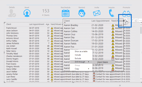 LuckyTemplates 鑽取導航技術