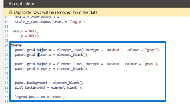 Nuage de points dans le script R : comment créer et importer