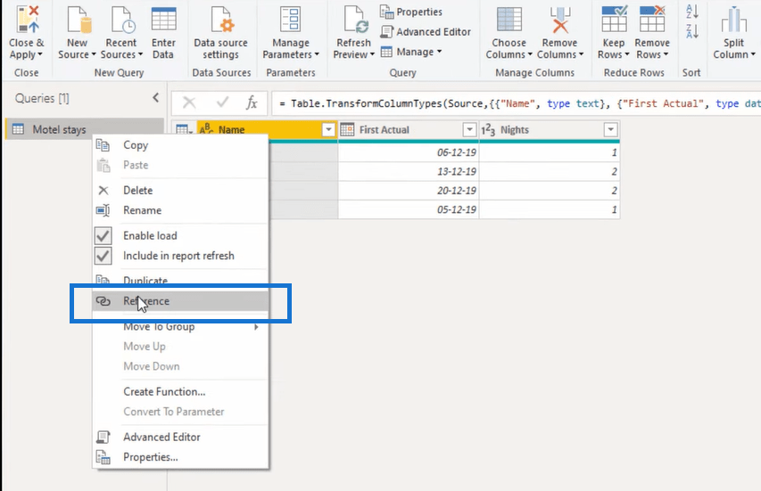 Power Query LuckyTemplates |  Créer de nouveaux enregistrements basés sur des champs de date