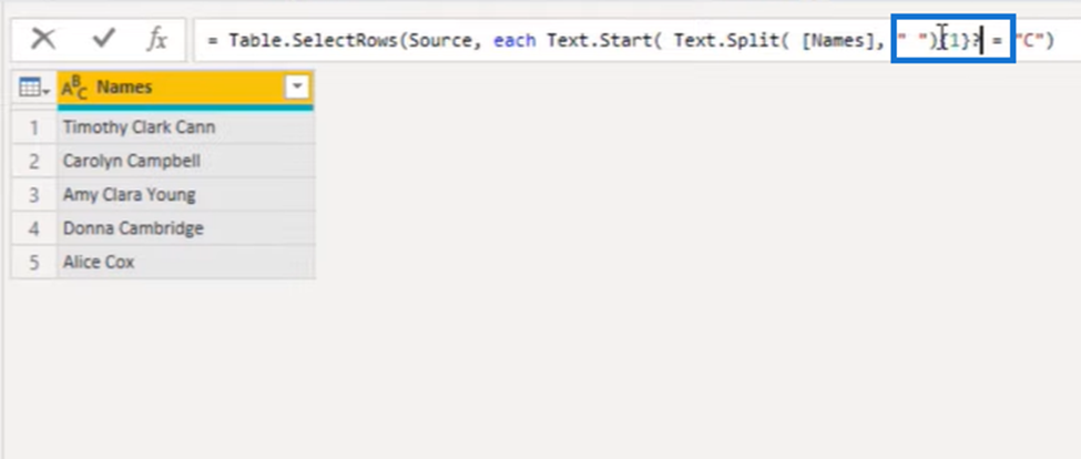 Power Query Filter By A Specific First Letter Or Character教程