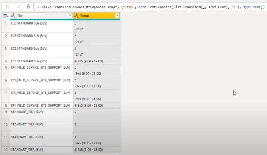 LuckyTemplates Column Split Power Query Tutorial: Cómo dividir celdas de Excel de líneas múltiples en LuckyTemplates