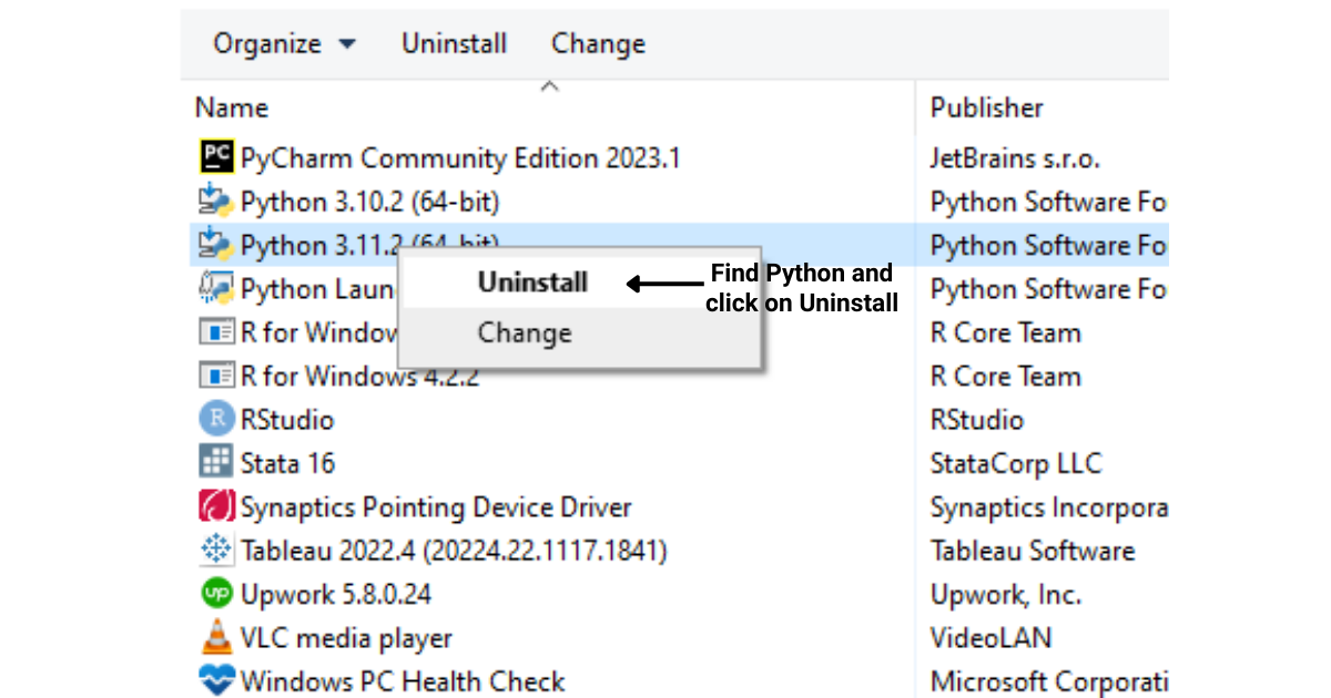 Cómo verificar la versión de Python: Windows, Mac, Linux
