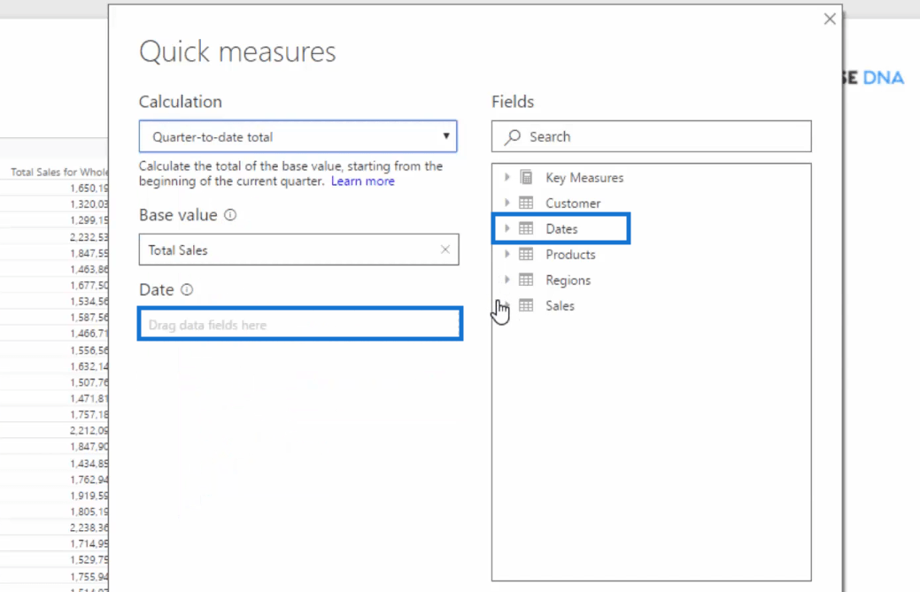 Mesures rapides - Comment les utiliser dans les modèles LuckyTemplates