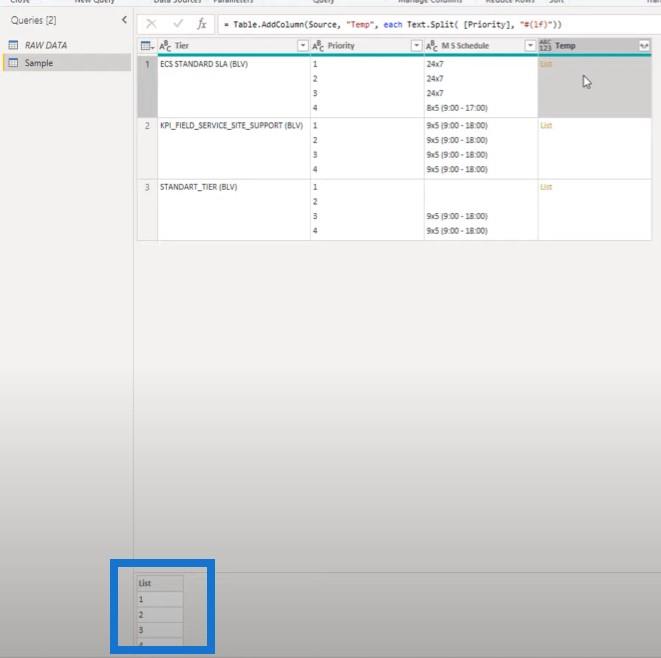 LuckyTemplates Column Split Power Query-zelfstudie: Excel-cellen met meerdere regels splitsen in LuckyTemplates