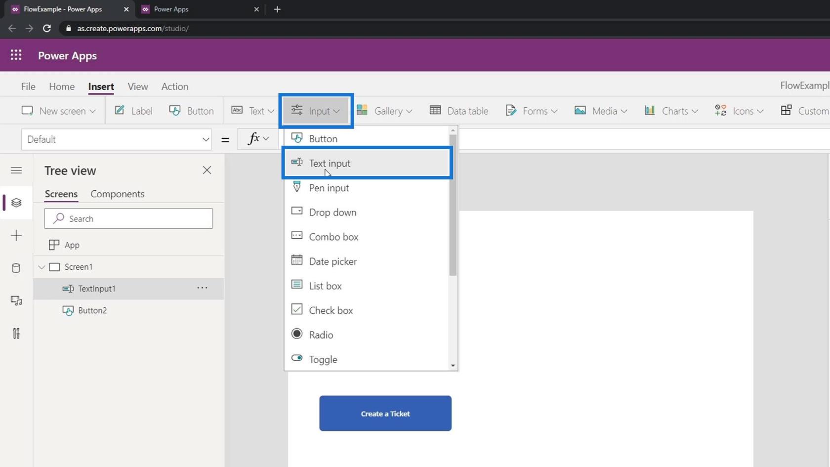 Intégration de PowerApps dans Microsoft Power Automate