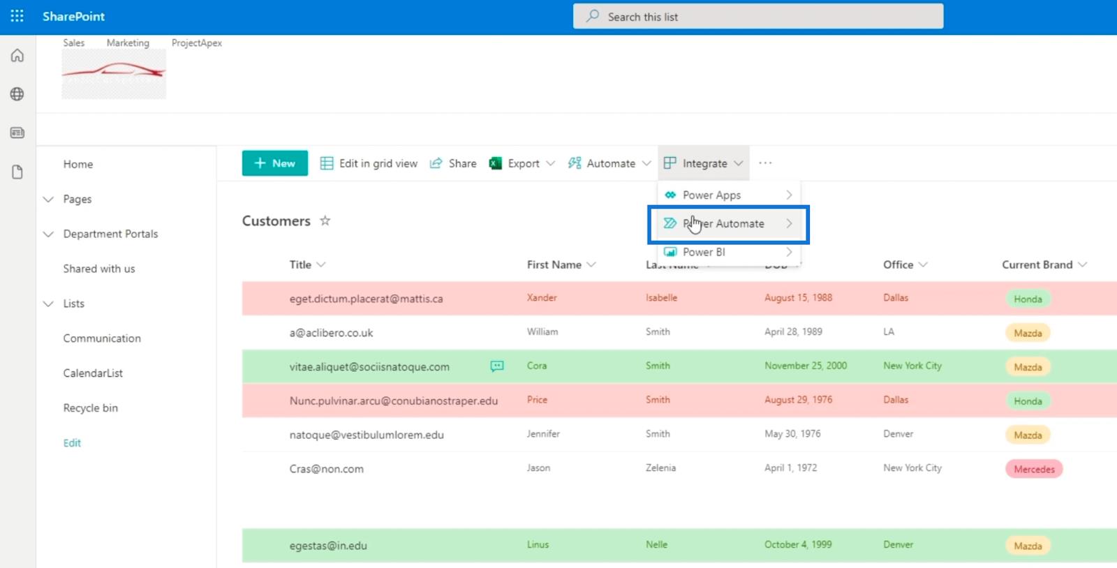 MS Power Automate Vs.  Automatiser SharePoint