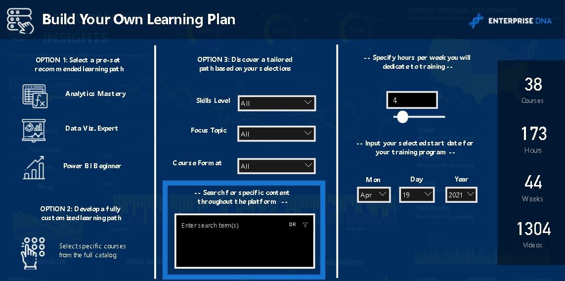 Apprenez LuckyTemplates avec cette carte d'apprentissage dynamique