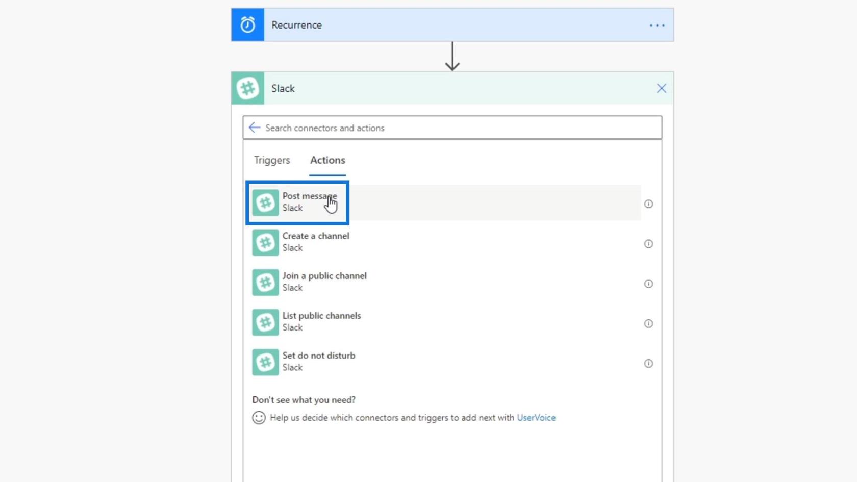 Workflows planifiés dans Microsoft Power Automate