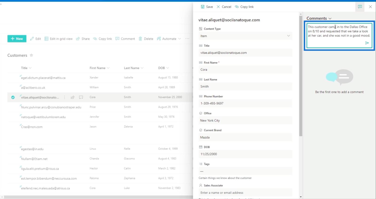 Commentaires SharePoint : son utilisation et son importance