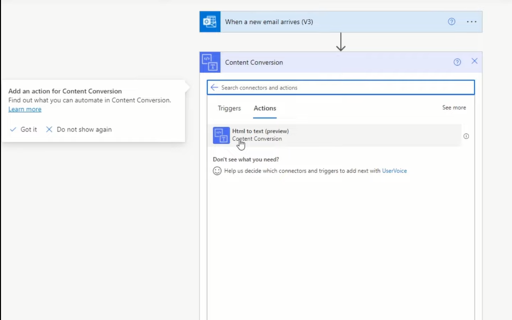 Comment analyser les e-mails et remplir les listes SharePoint dans Power Automate