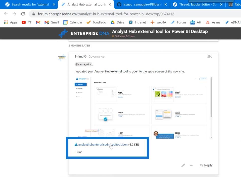 Mettez à niveau votre menu d'outils externes dans LuckyTemplates