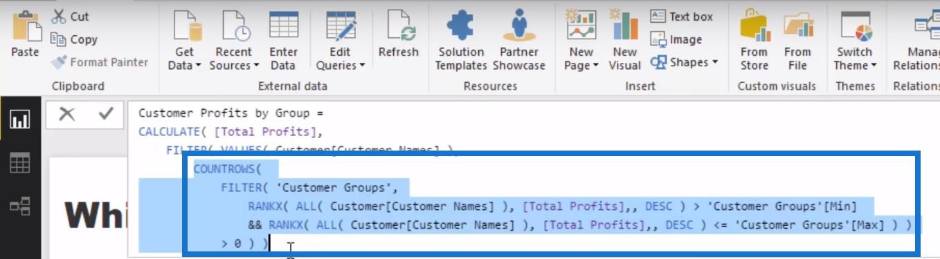 Segmentation dynamique : comment segmenter les clients en groupes à l'aide de DAX avancé