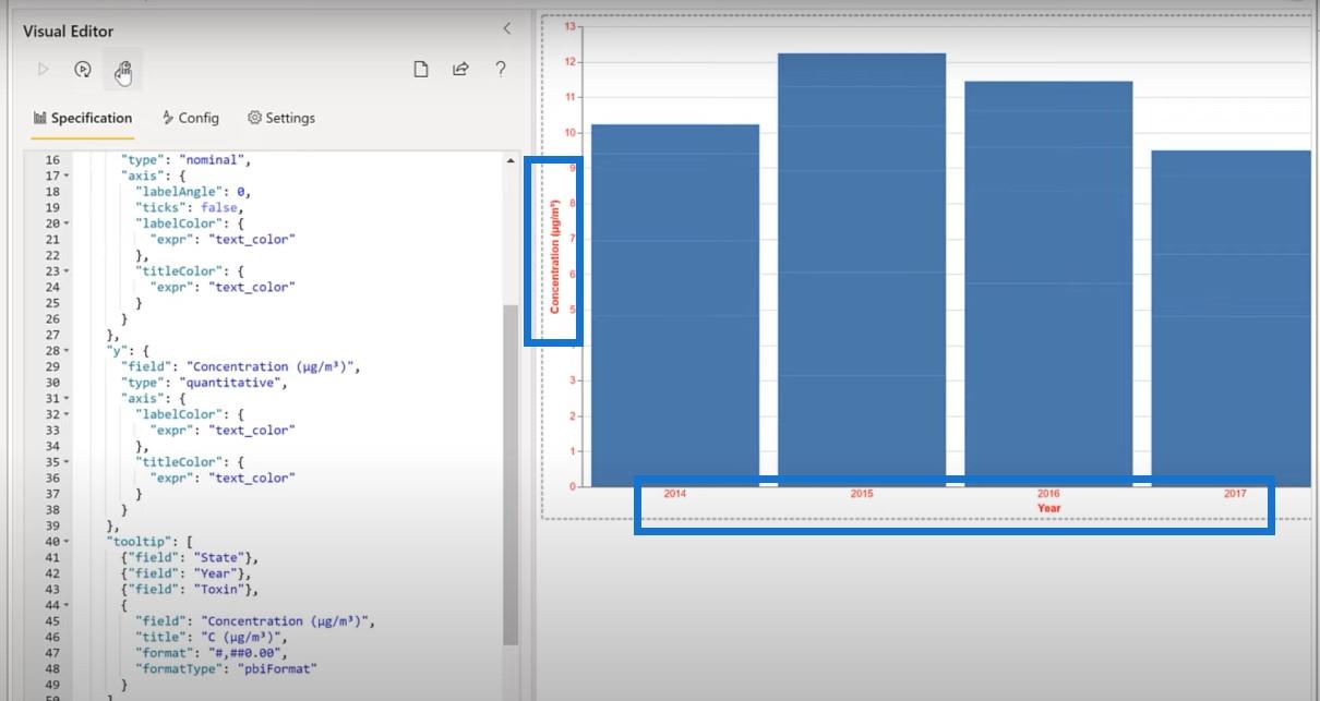 Tutoriel Vega-Lite : Explorer le visuel personnalisé Deneb dans LuckyTemplates