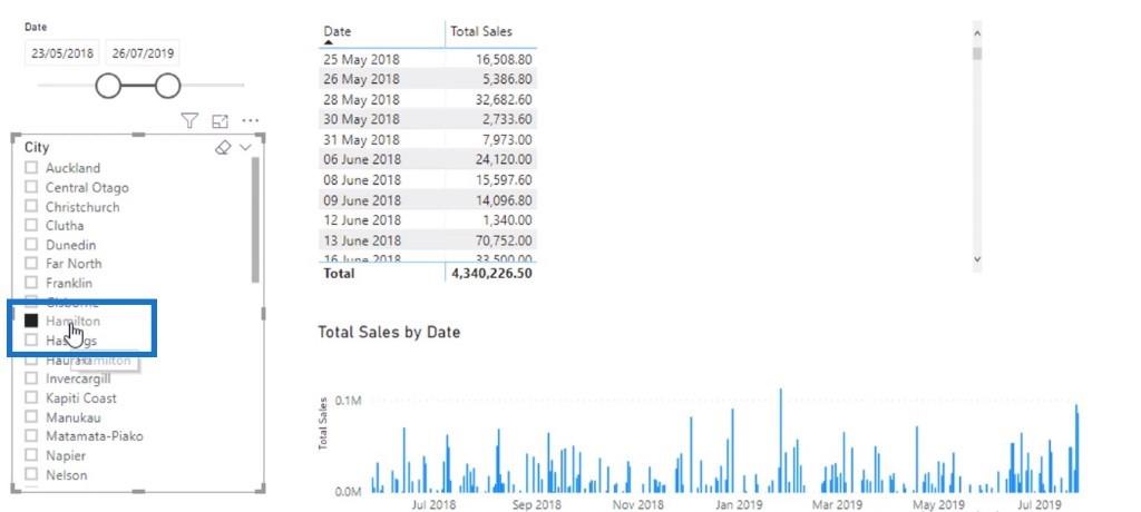 سياق التقييم في حسابات DAX