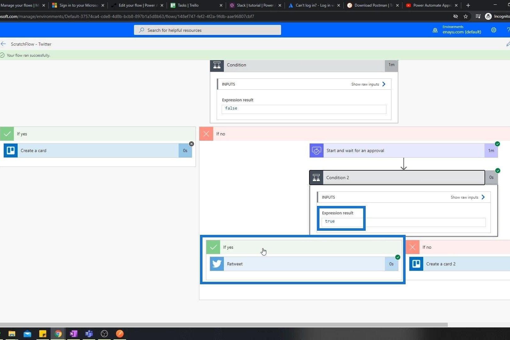 Configuração e teste do fluxo de trabalho de aprovação no Power Automate