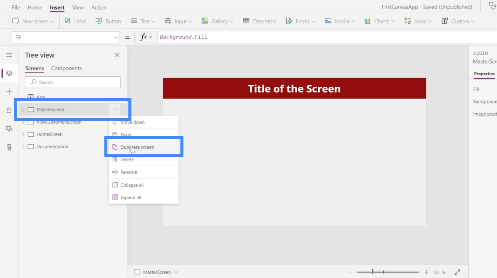 Variabile PowerApps: Identificarea variabilelor contextuale și globale