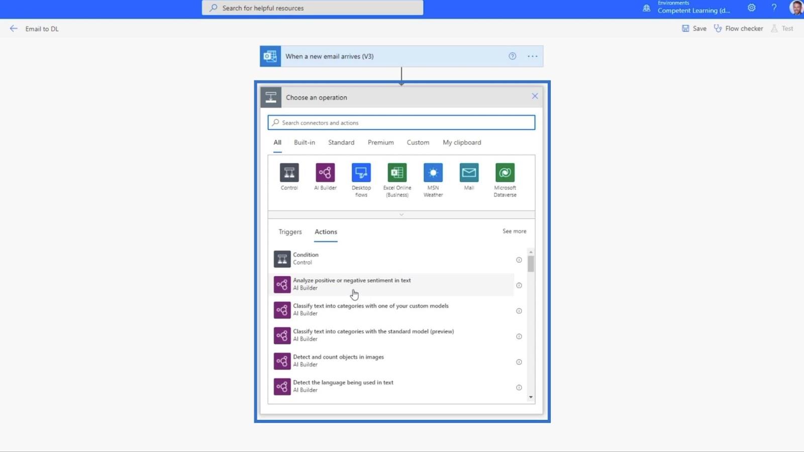 MS Flow : comment télécharger dans SharePoint par e-mail