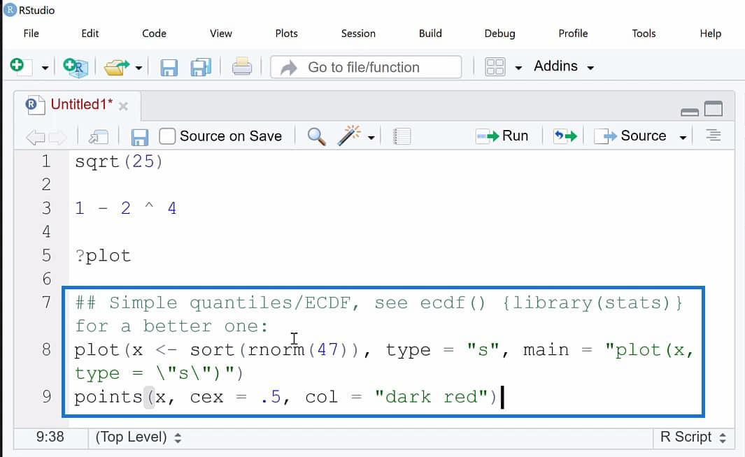 R Scripting pentru LuckyTemplates folosind RStudio