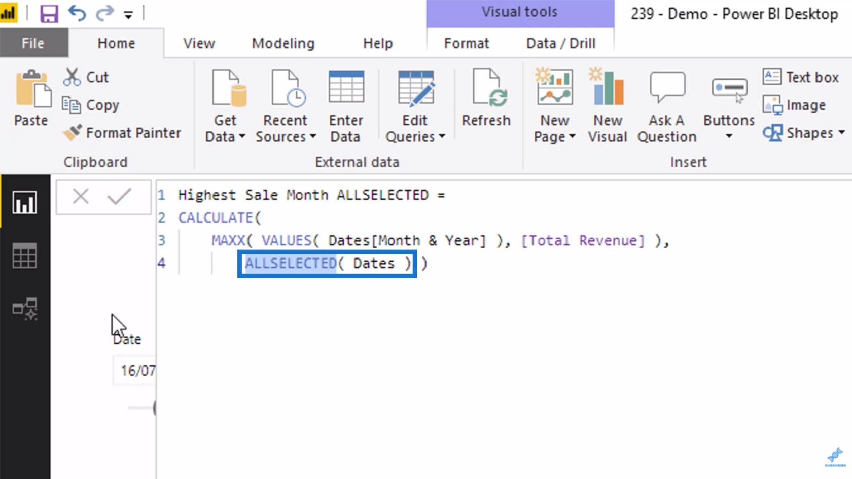 La différence entre les fonctions ALL et ALLSELECTED DAX dans LuckyTemplates