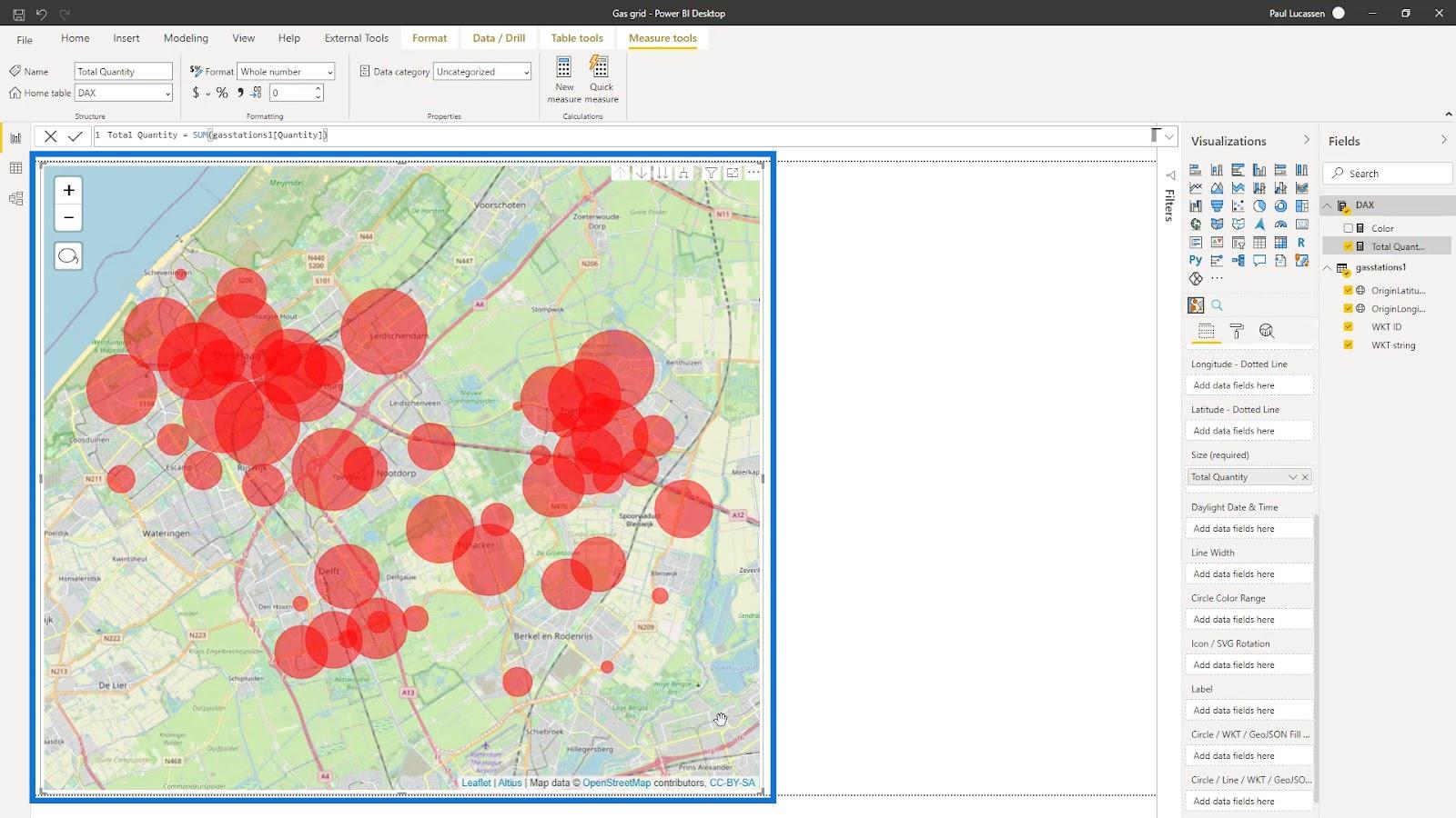 Wizualna mapa ikon usługi LuckyTemplates: Ciągi WKT