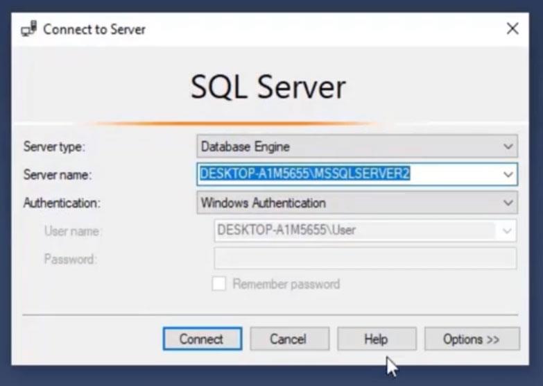 Téléchargement et installation de SQL Server