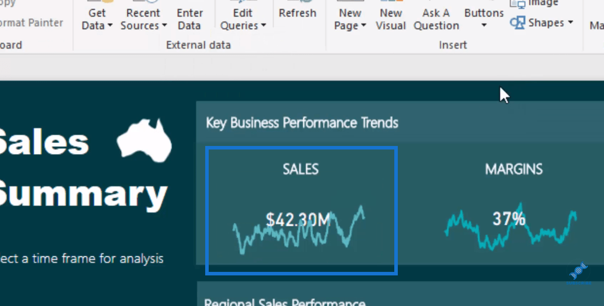 Conseils de visualisation des données LuckyTemplates pour l'analyse des tendances KPI