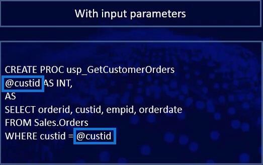 Procédures stockées en SQL |  Un aperçu