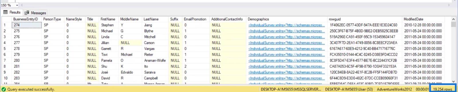 Filtrer dans SQL en utilisant IN, NOT IN, LIKE et NOT LIKE