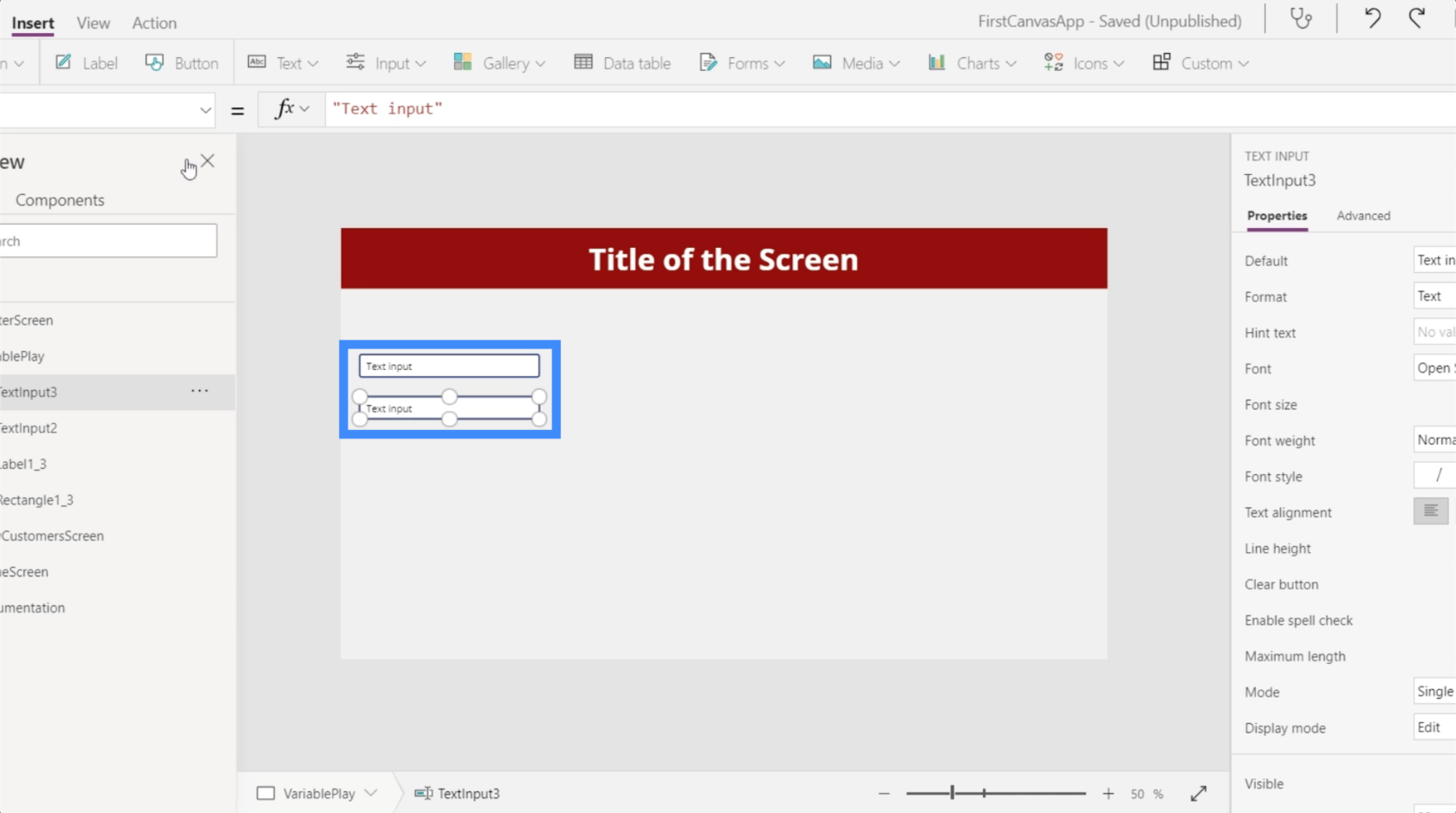 Variabile PowerApps: Identificarea variabilelor contextuale și globale