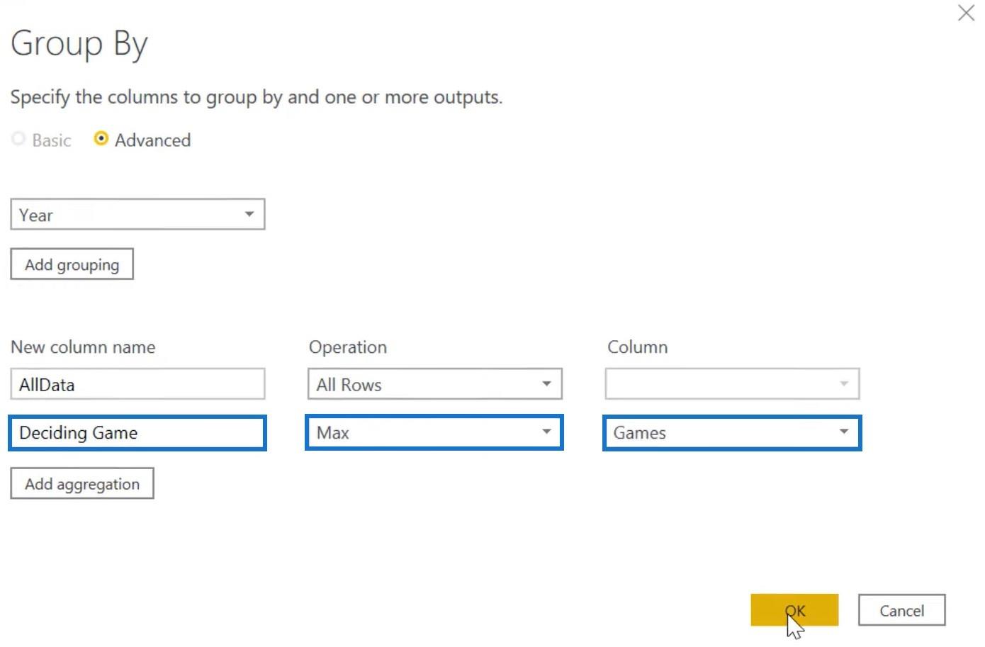 Funcția Power Query În LuckyTemplates: Grupați după funcție