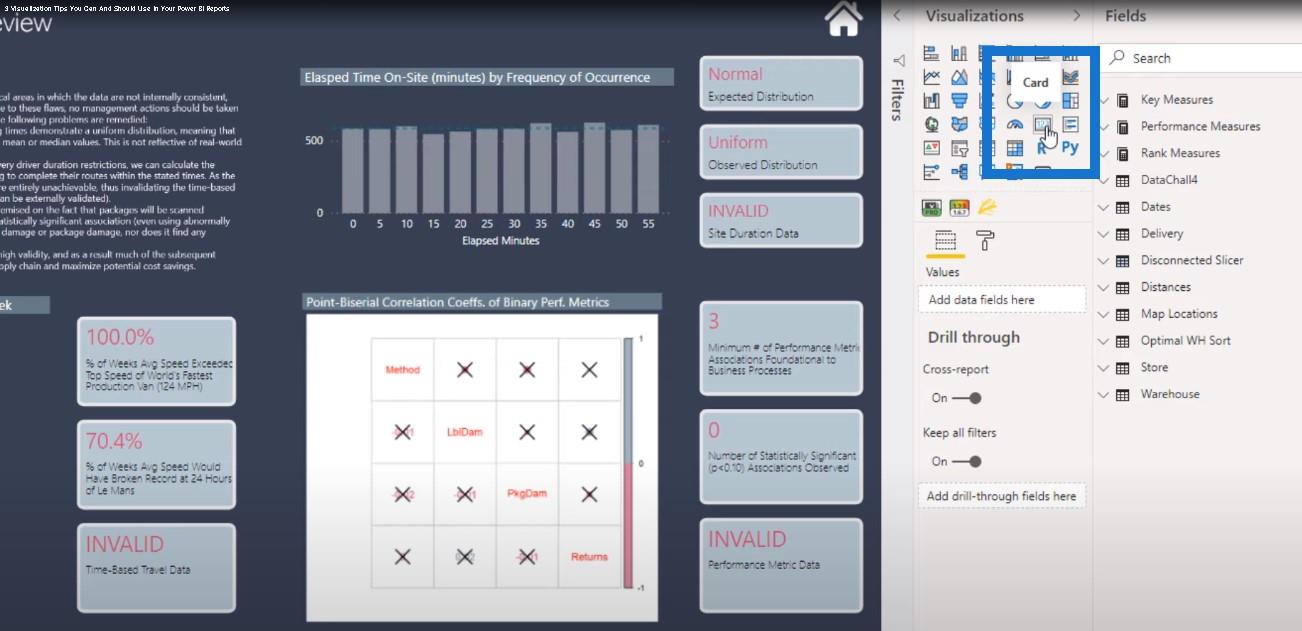 Conseils de visualisation des données pour vos rapports LuckyTemplates