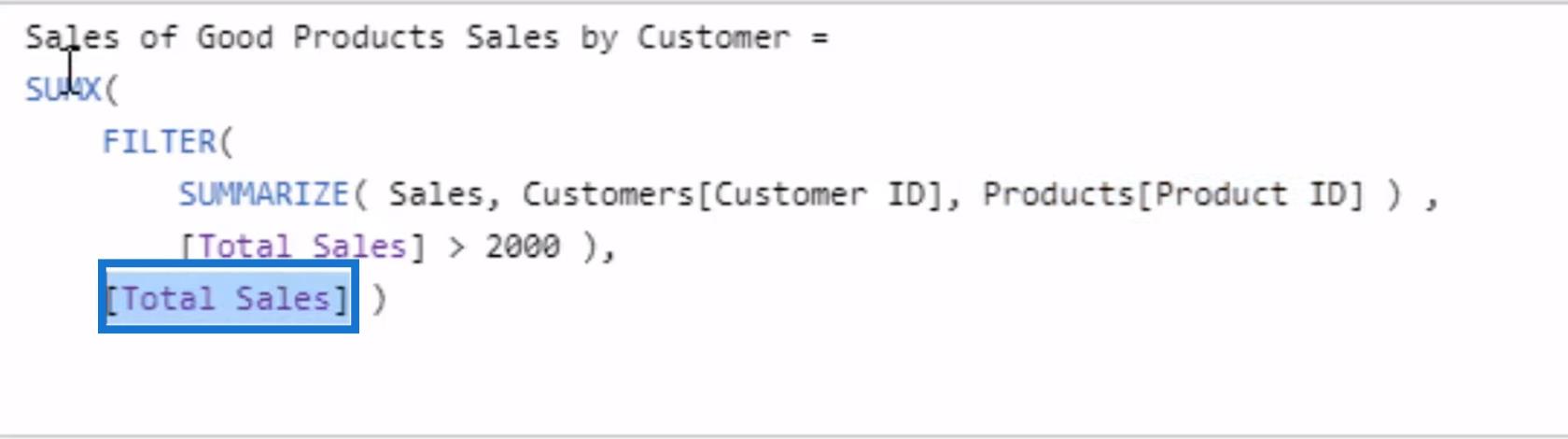 Tables virtuelles à l'intérieur des fonctions d'itération dans LuckyTemplates - Concepts DAX