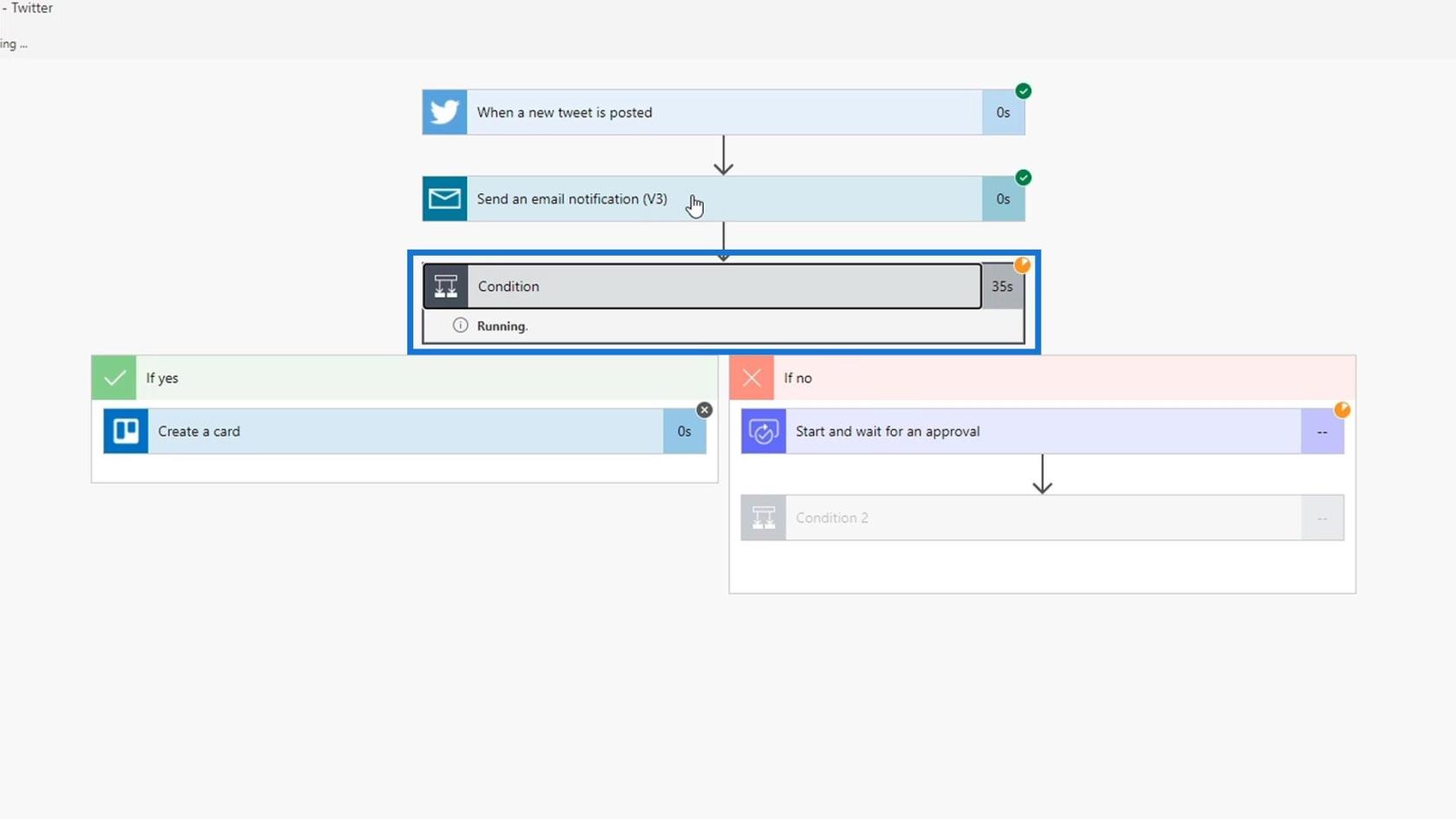 Configuração e teste do fluxo de trabalho de aprovação no Power Automate